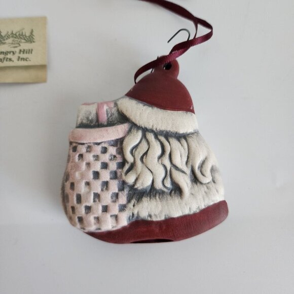 Hungry Hill Crafts, Inc. Bearded Father Christmas Santa Claus Christmas Ornament - Picture 4 of 7